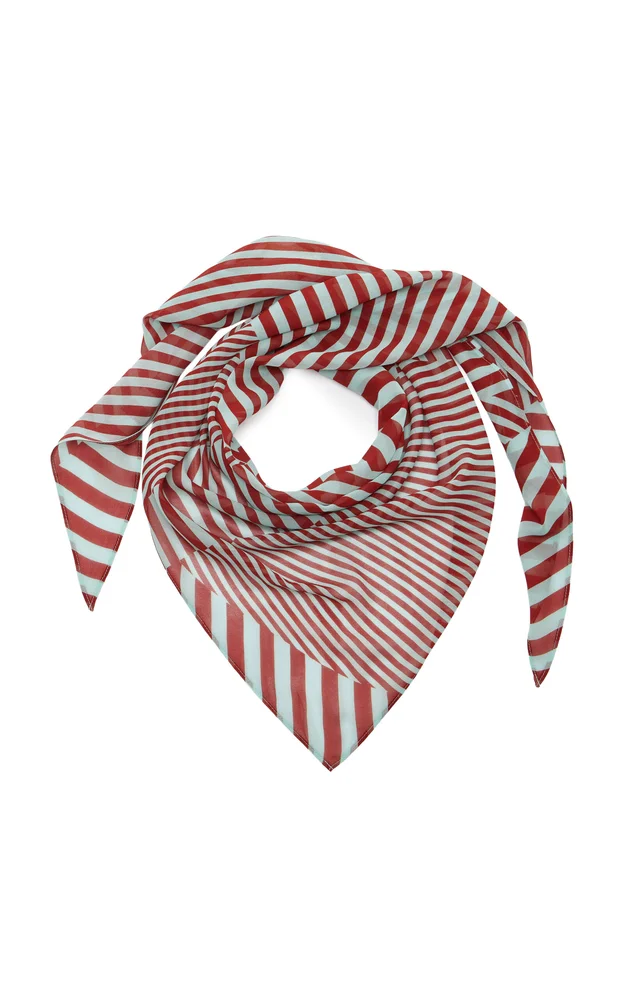 Exclusive La Isla Striped Headscarf