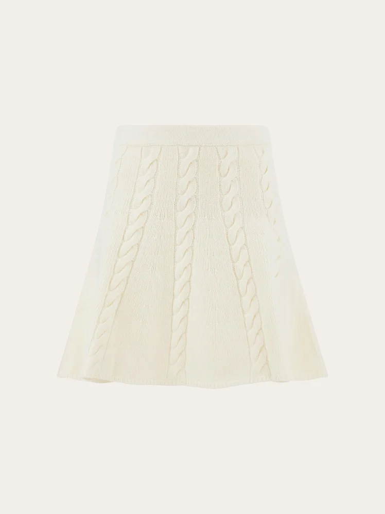 Knitted skirt