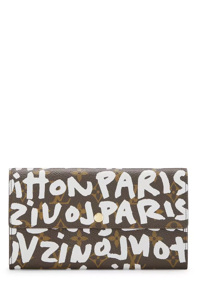 Stephen Sprouse x Louis Vuitton Grey Monogram Canvas Porte Monnaie Credit