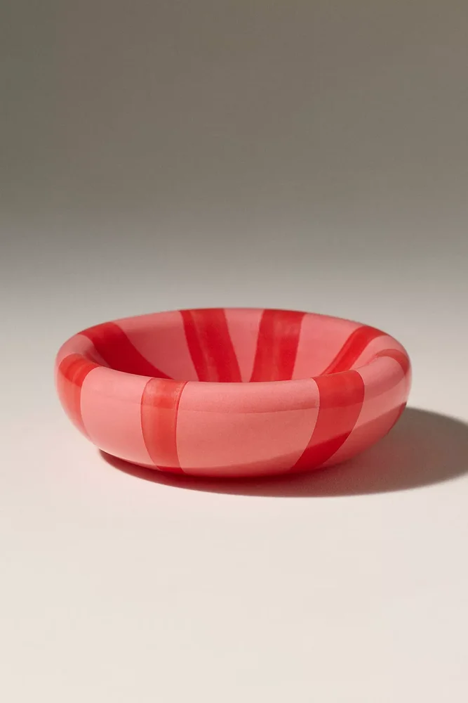 Margot Swirl Art Glass Trinket