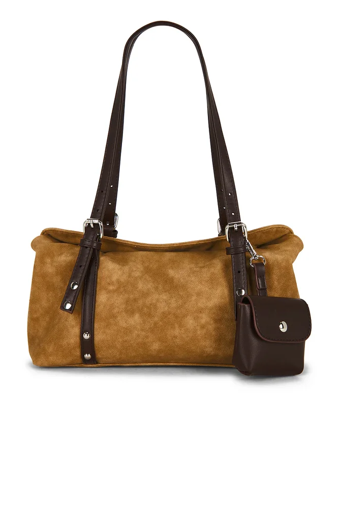 Suede Shoulder Bag