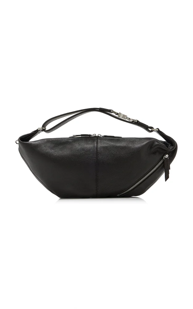 Mini Quiver Leather Clip Bag
