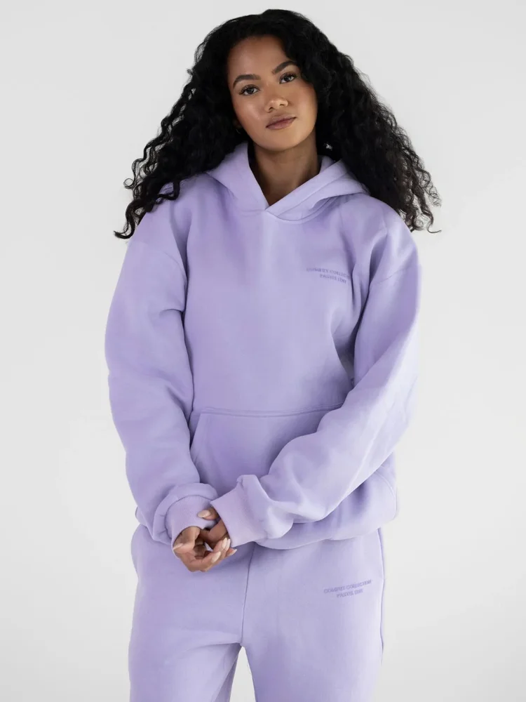 Pastel Mega Hoodie in Lavender