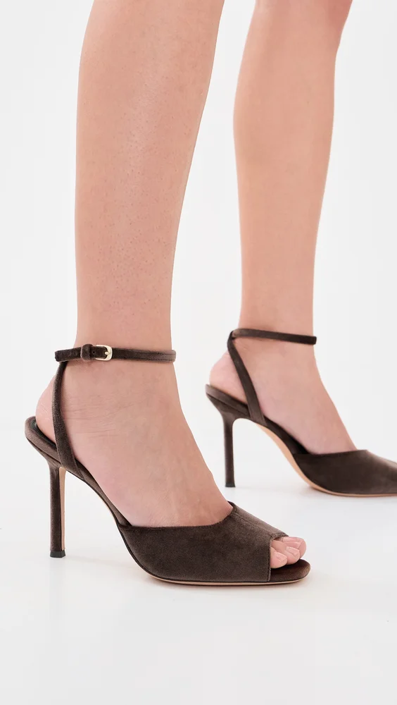 Yasmine Velvet Heels