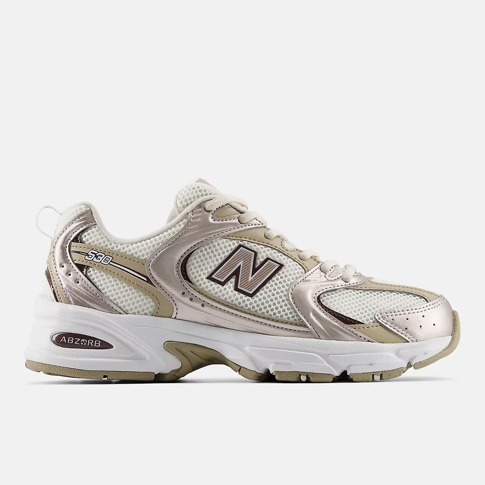 530 Sneaker in Pumpernickel, Stoneware and Sea Salt