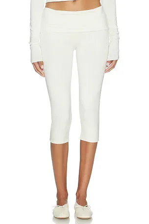 Foldover Capri Legging