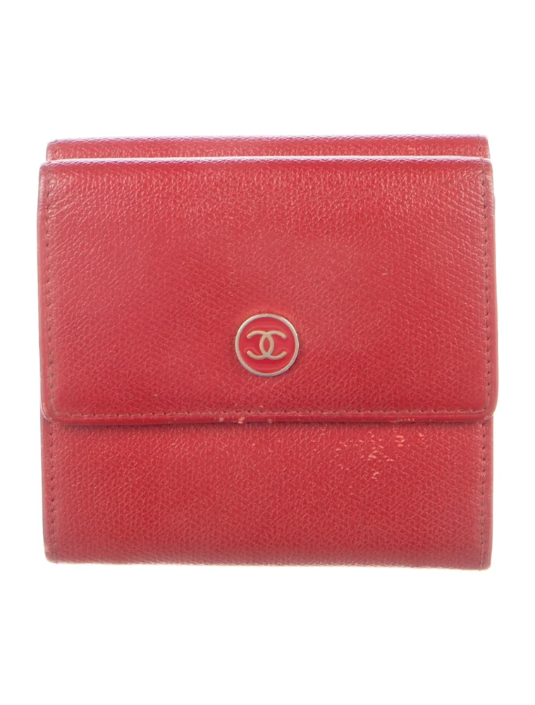 2004-2005 Interlocking CC Logo Compact Wallet