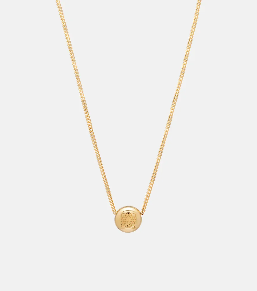Anagram sterling silver necklace