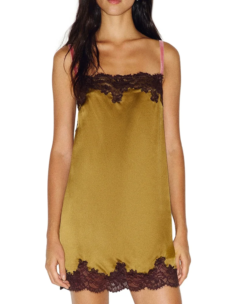 Emma-Rose Silk Mini Dress