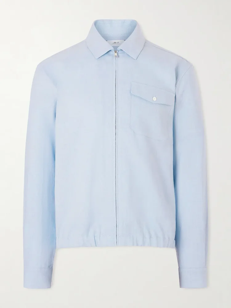 Linen Shirt Jacket