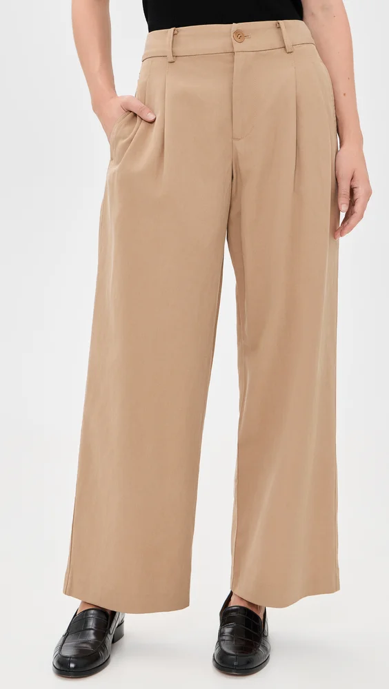 Everyday Petite Twill Trousers