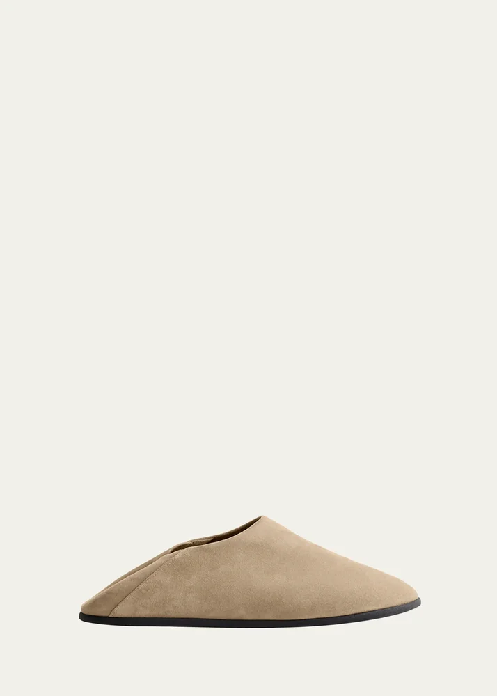 Big Bootie Suede Slipper Mules