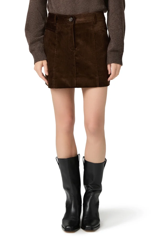 Camden Corduroy Miniskirt