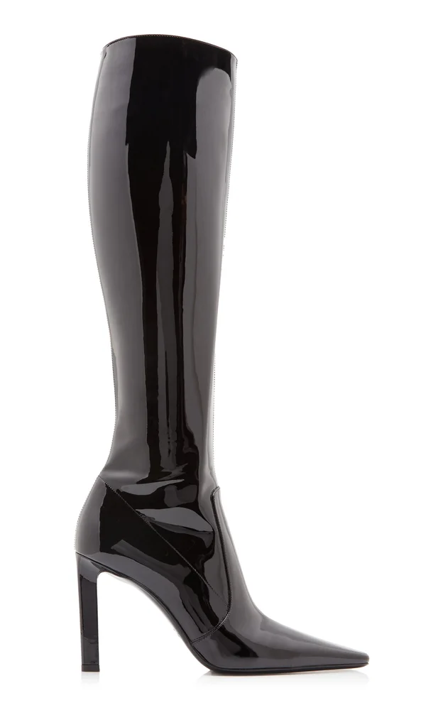 Francoise Patent Leather Boots
