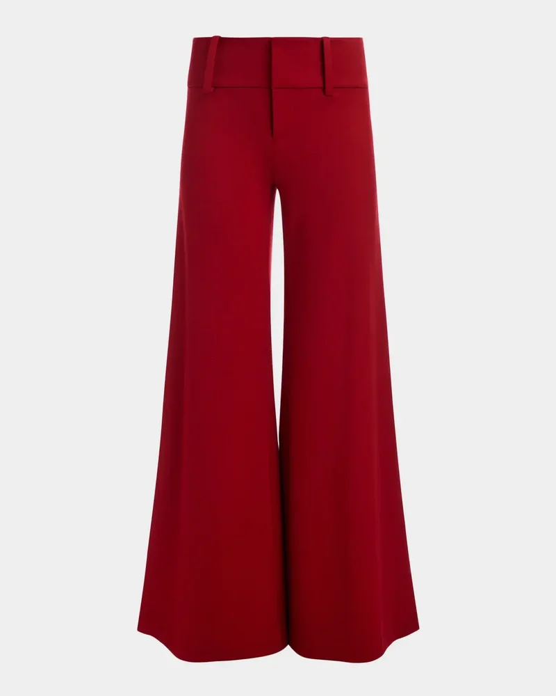 Olivia Low-Rise Wide-Leg Pants
