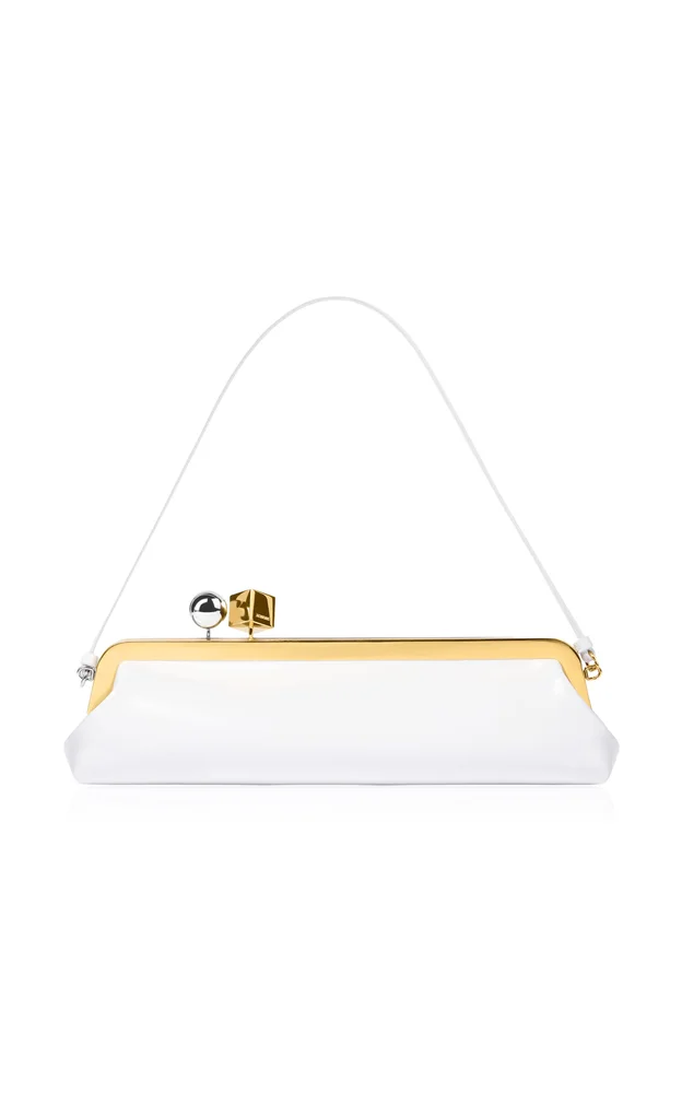 The Salon Leather Clutch
