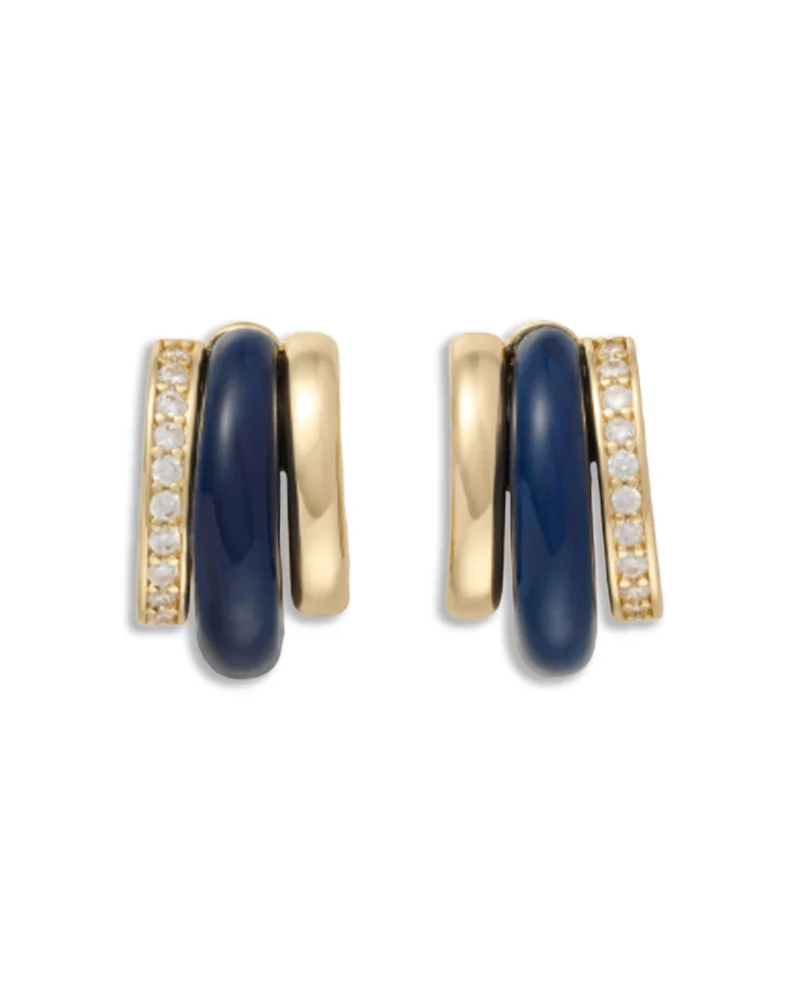 The Stone Huggie Earrings