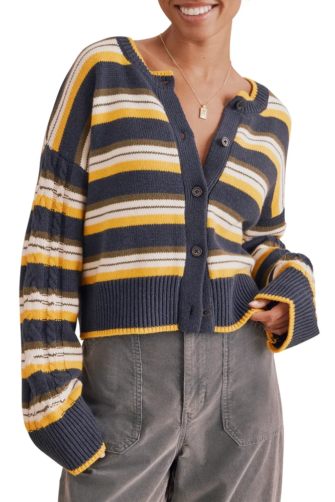 Sonoma Stripe Cardigan