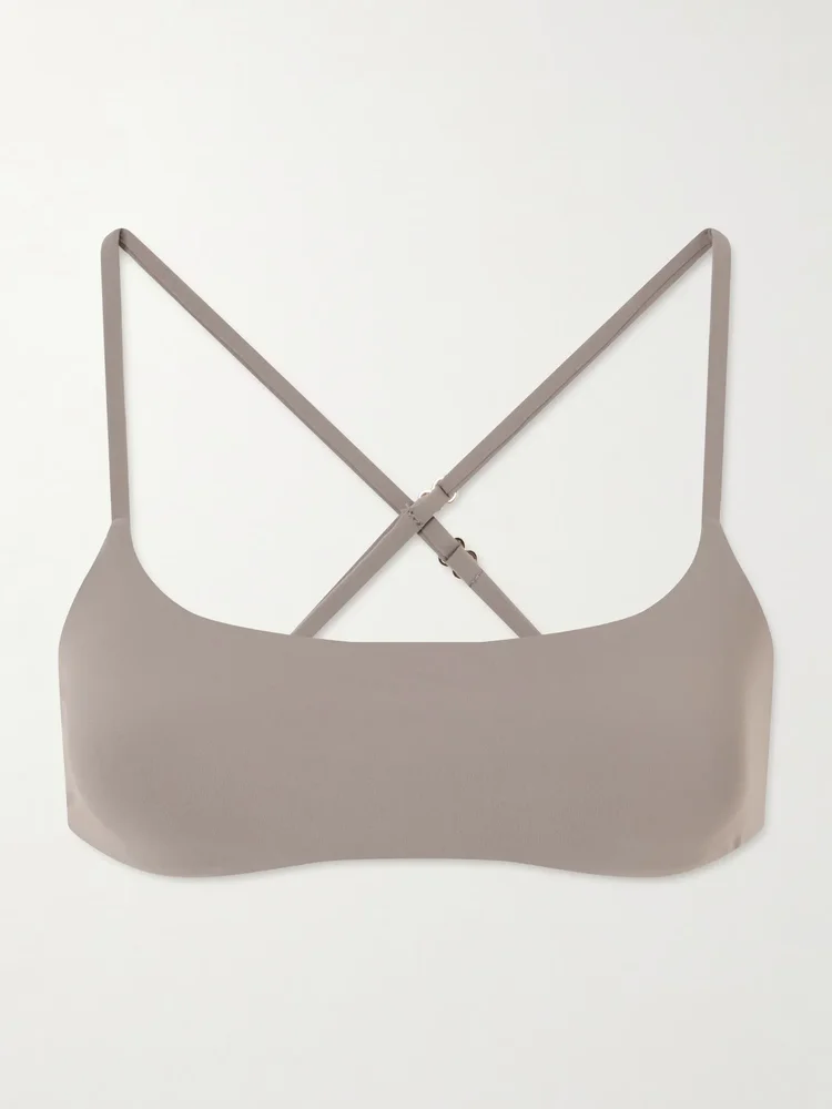 Athletic bikini top