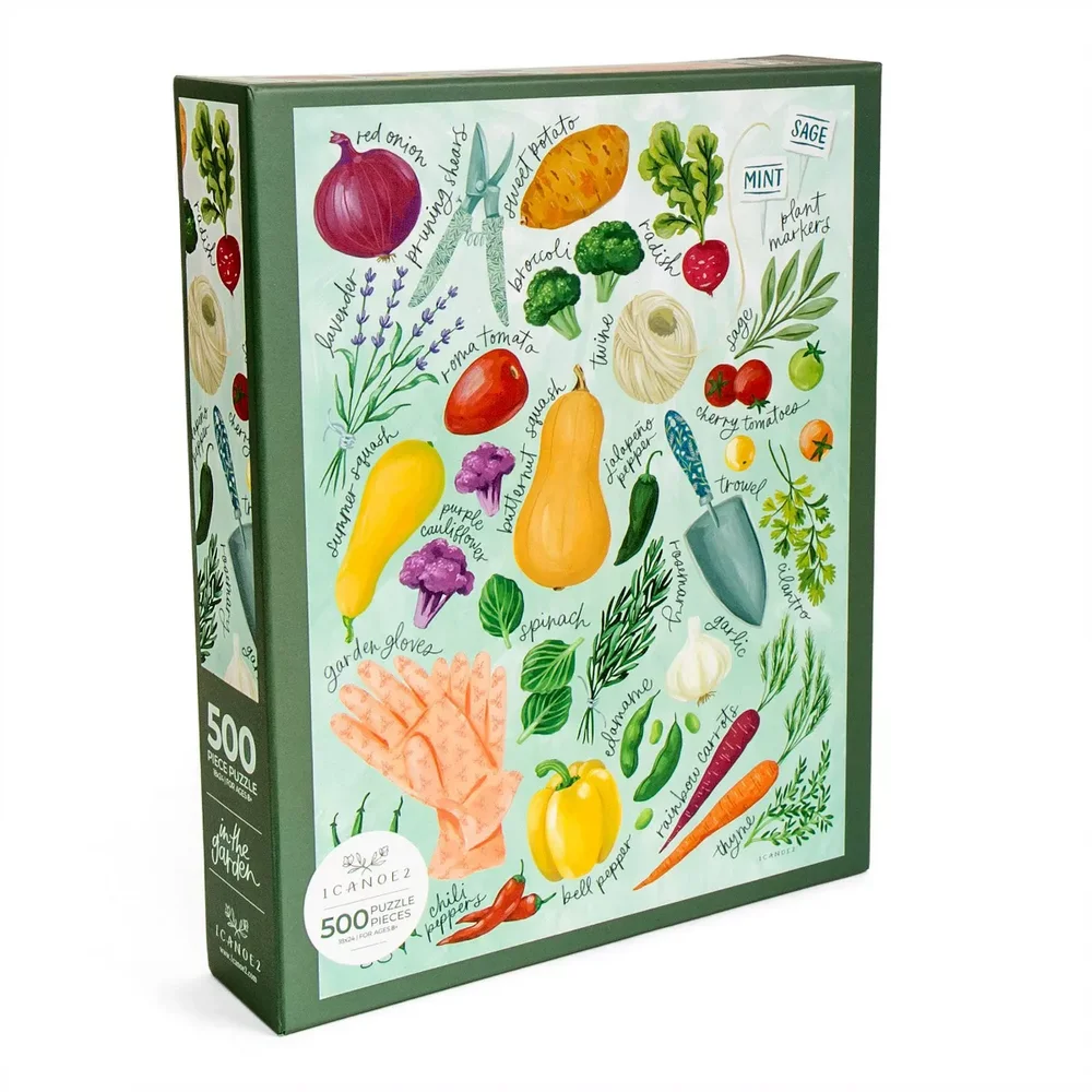 In the Garden 500-Piece Jigsaw Puzzle