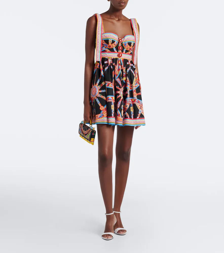 Carretto cotton minidress