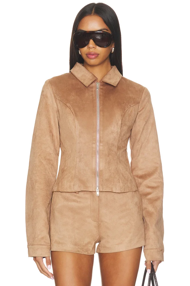 Archer Faux Suede Jacket