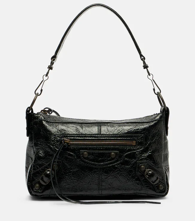 Le City Moto Mini leather shoulder bag