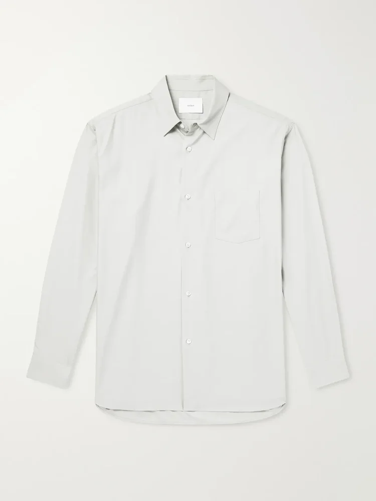 Cotton-Satin Shirt