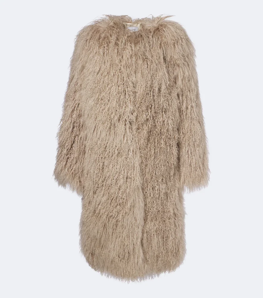 Shearling coat