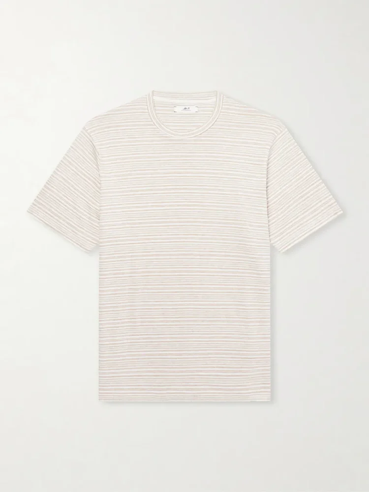 Striped Linen T-Shirt