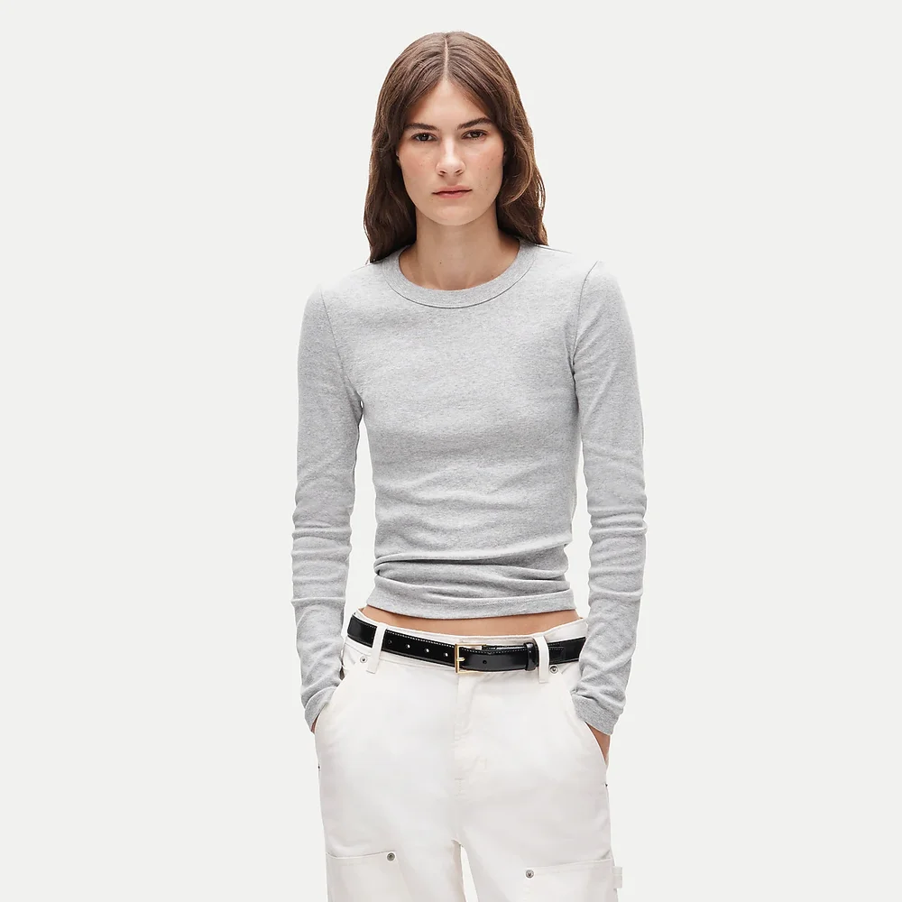 New perfect-fit long-sleeve T-shirt