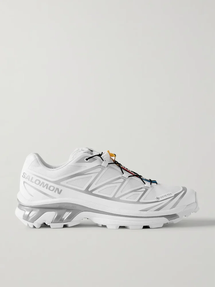 XT-6 GTX Rubber-Trimmed GORE-TEX Mesh Sneakers