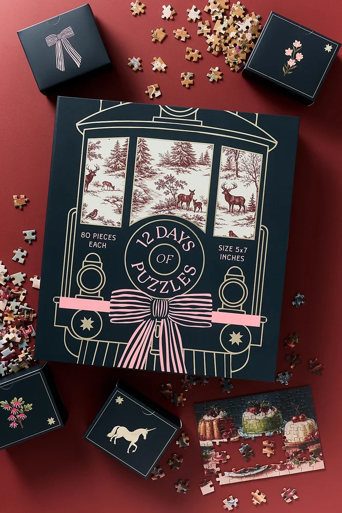12 Day Puzzle Advent Calendar
