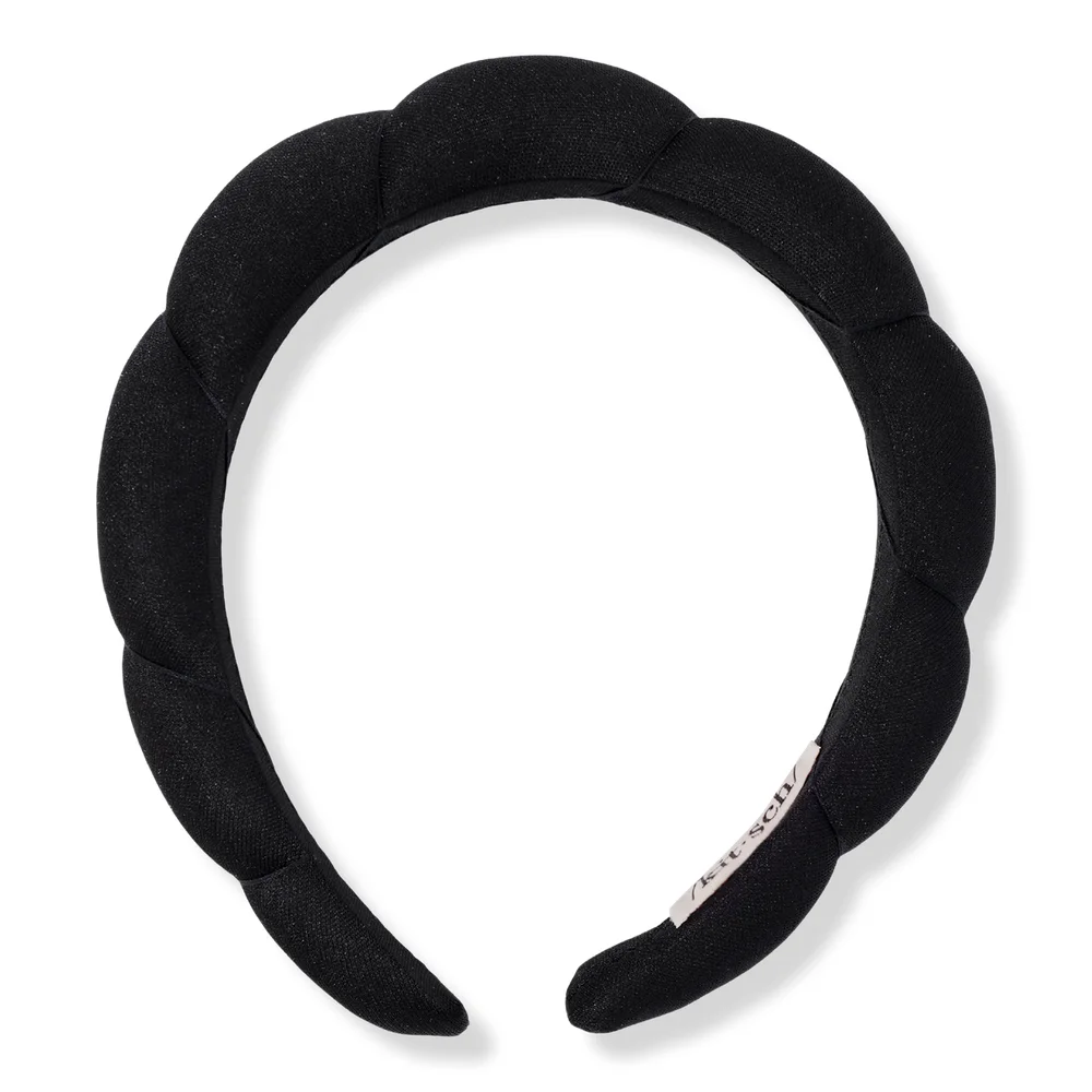 Recycled Fabric Puffy Headband