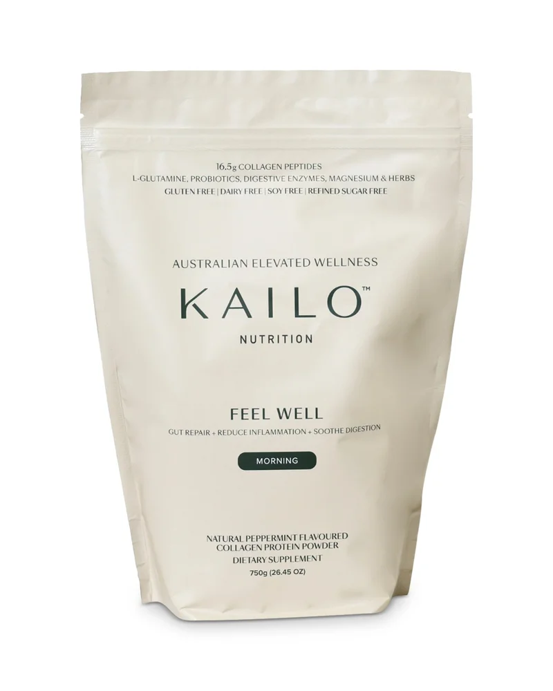 Feel Well Peppermint Flavoured Collagen Protein Powder 26.45 oz.