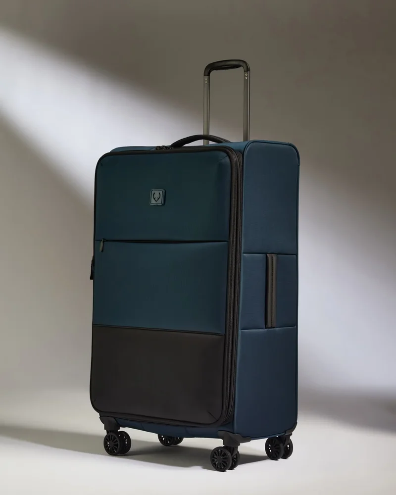 Lightest Large Luggage in Indigo Blue - Soft Stripe 2.0