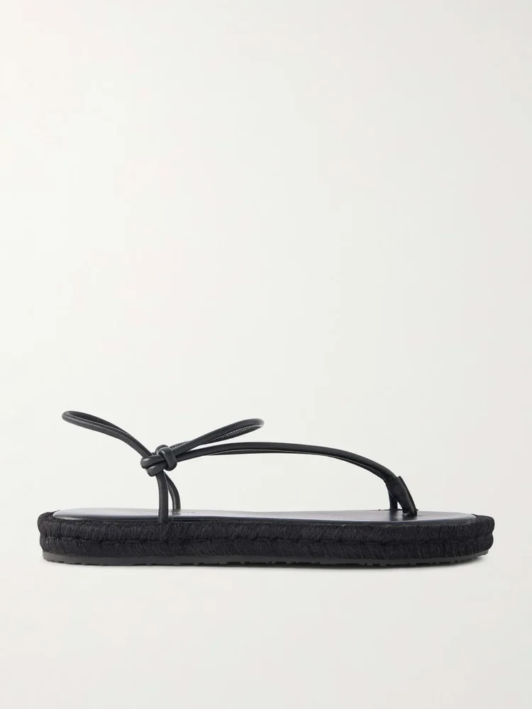 Leather sandals