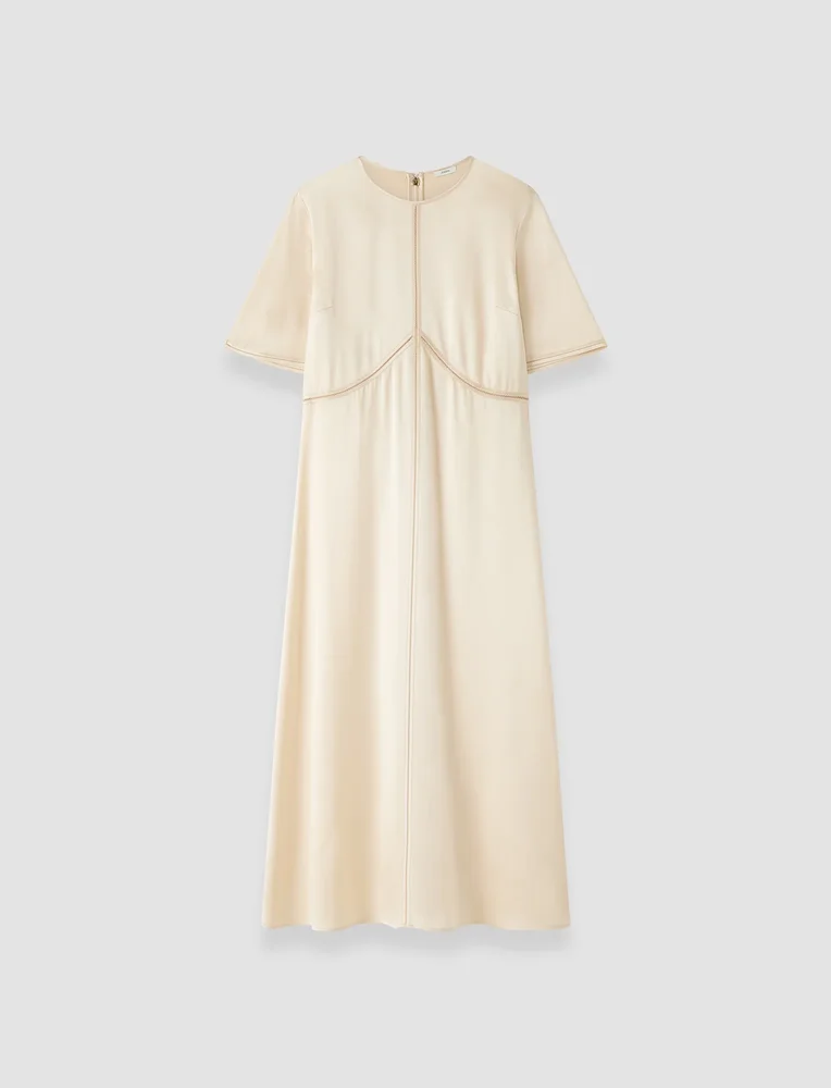 Aura Silk Satin Dress