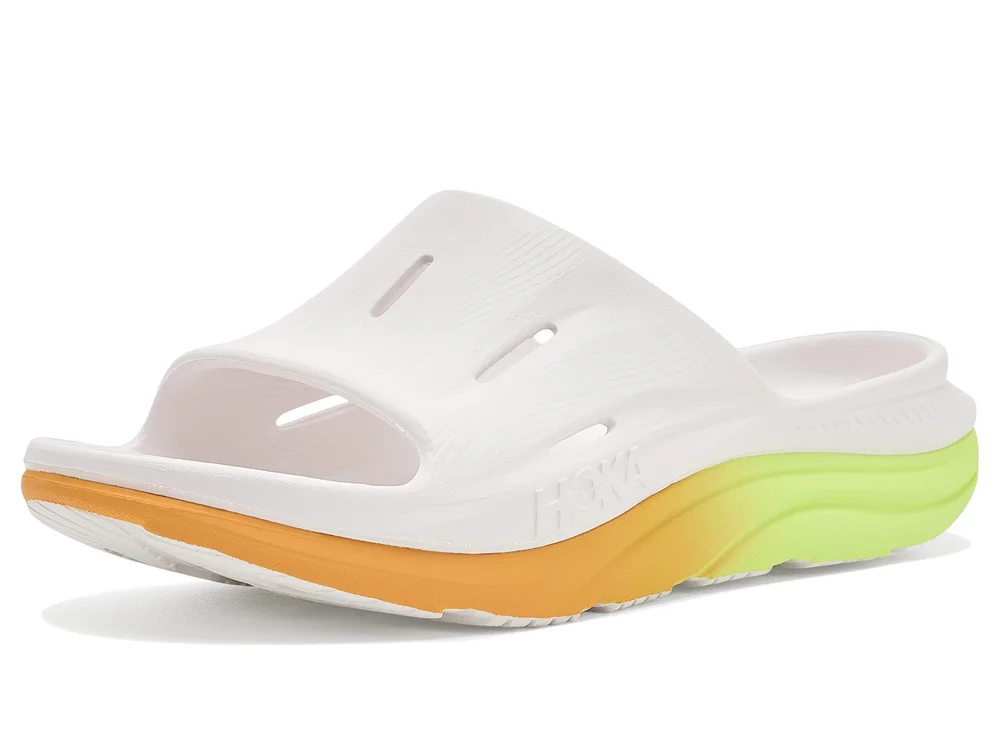 Ora Recovery Slide 3 White / Neon Yuzu