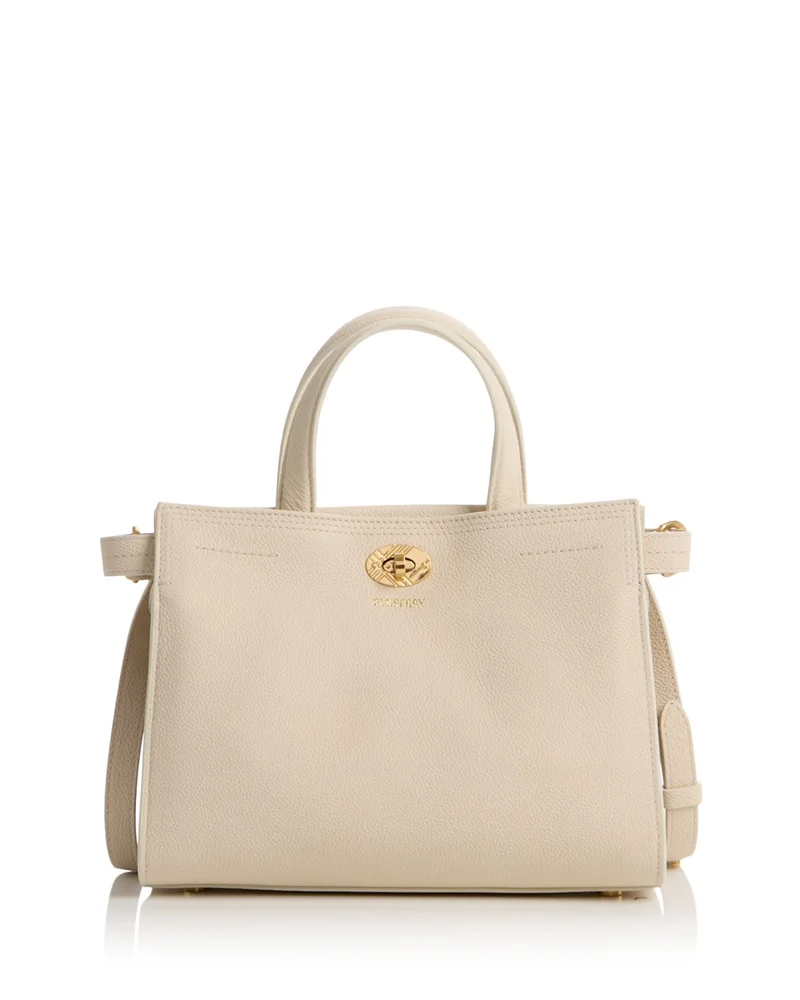 Mini Cotswolds Check Leather Tote