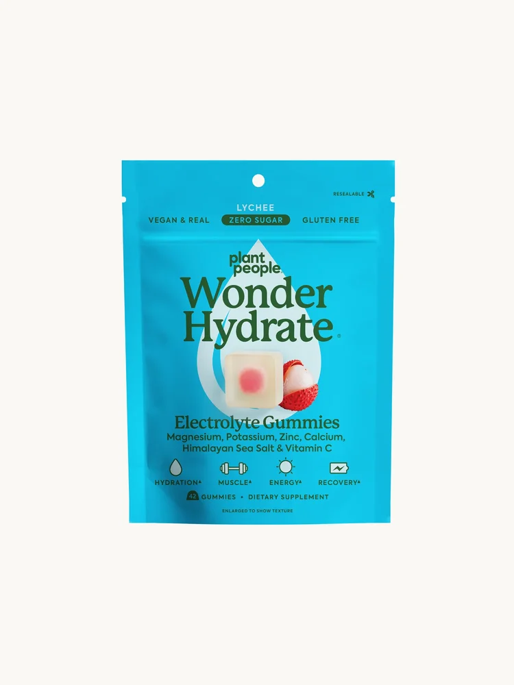 WonderHydrate Electrolyte Gummies (Lychee)