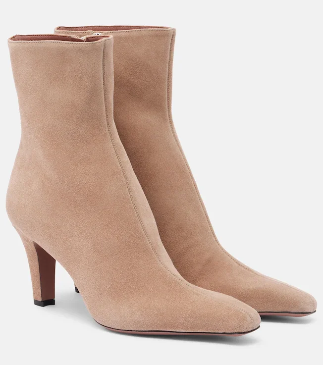 Belle suede ankle boots