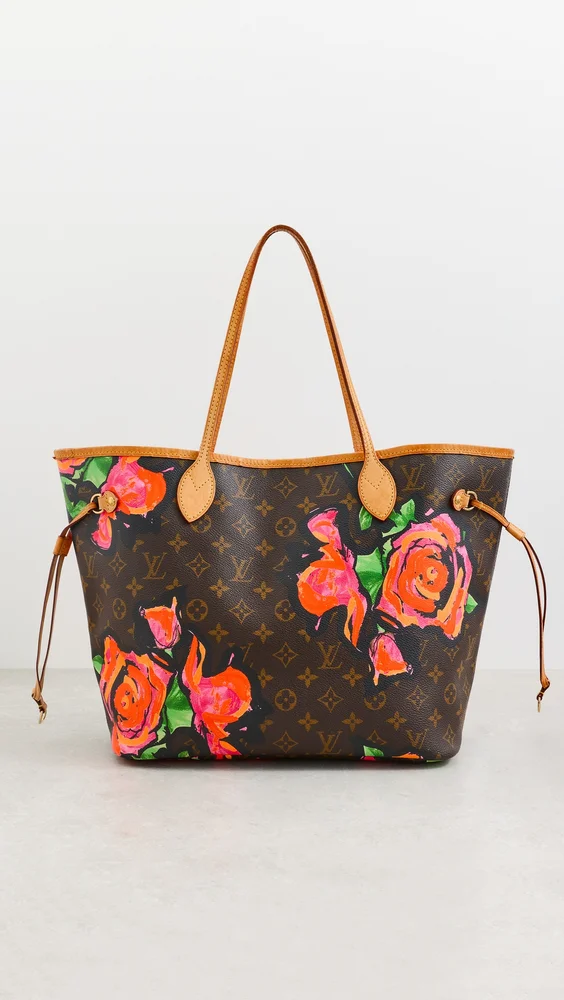Louis Vuitton Neverfull MM Tote Bag, Monogram Sprouse Roses