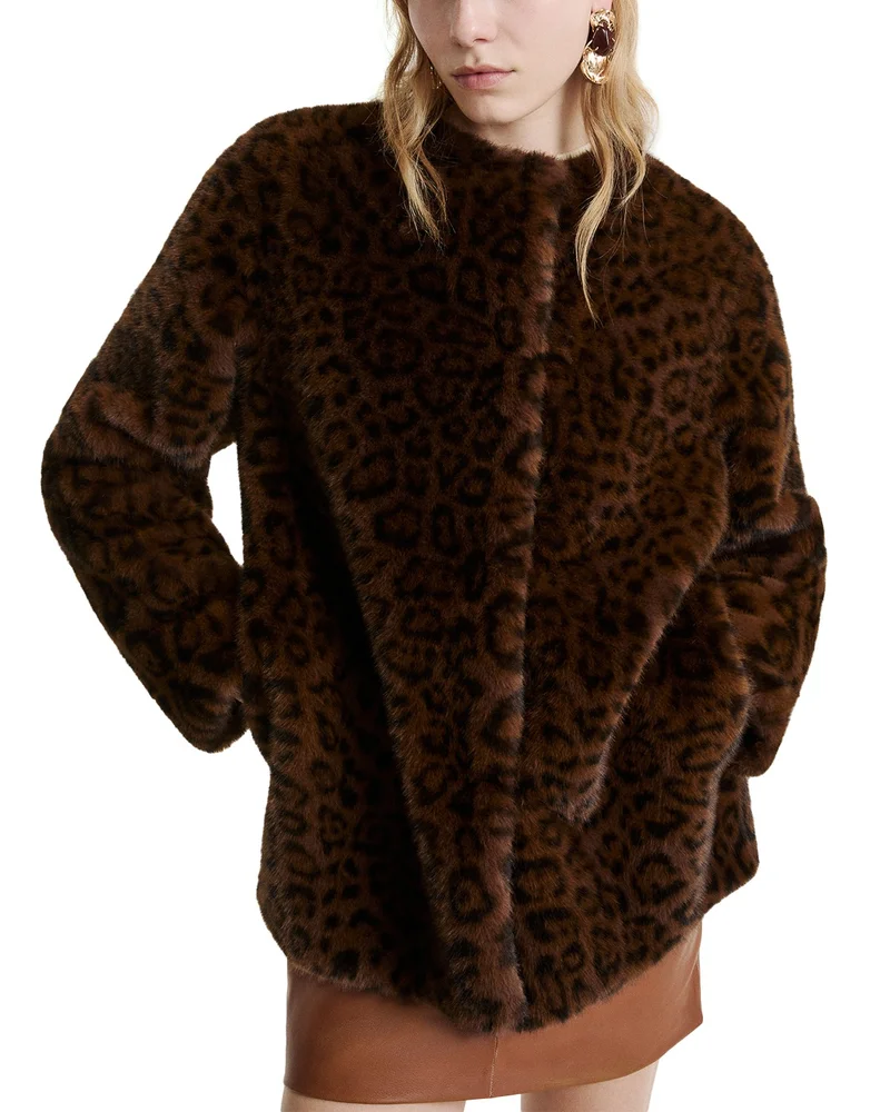 Mlsmacro Faux Fur Jacket