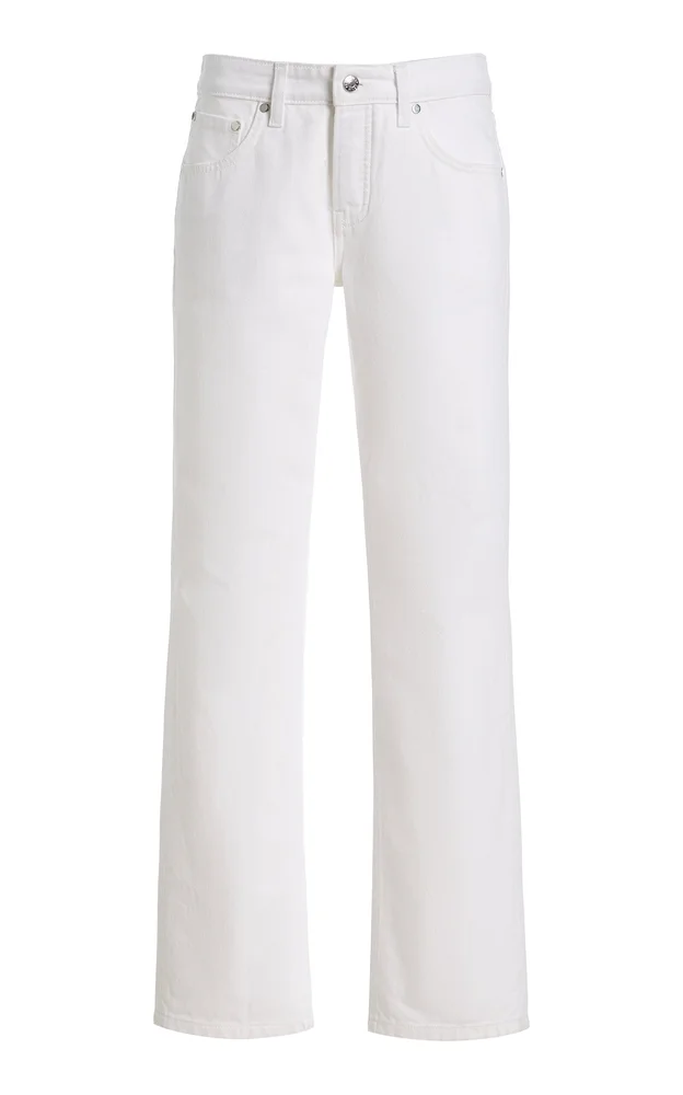 Baggy Rigid Mid-Rise Wide-Leg Jeans