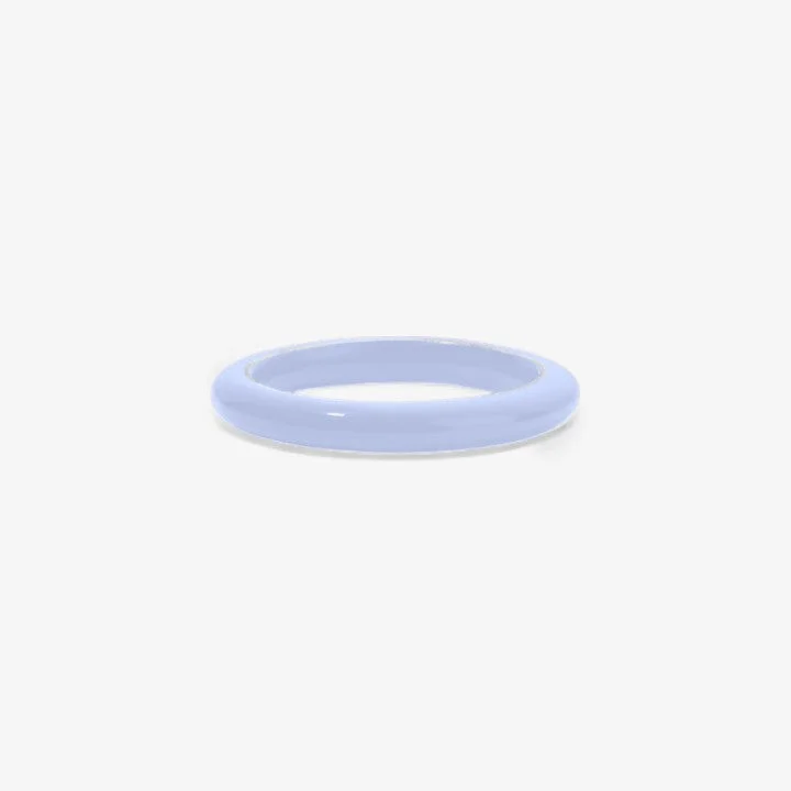 Poppy Enamel Stack Bands