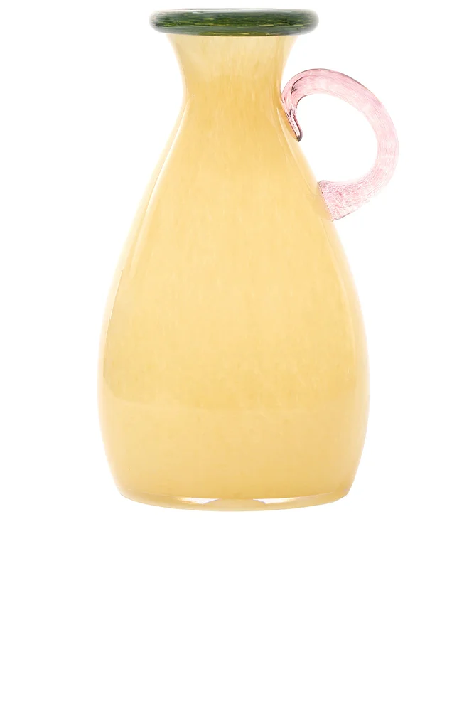 Lime Pastel Pitcher Vase