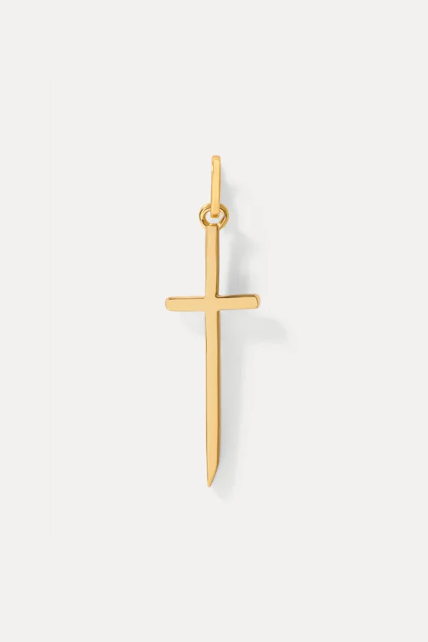 Petite Cross Charm