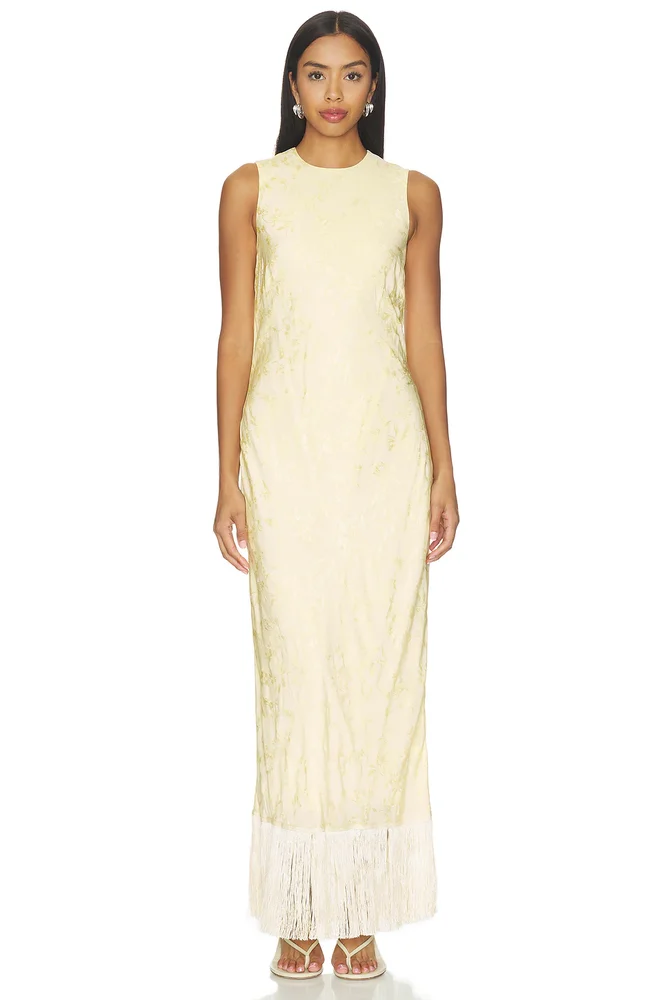 Gill Jacquard Maxi Dress