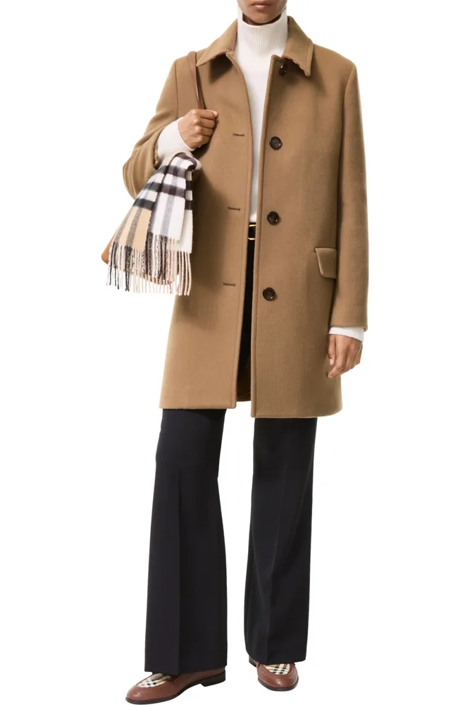 Wool Cashmere Gosford Tailored Coat